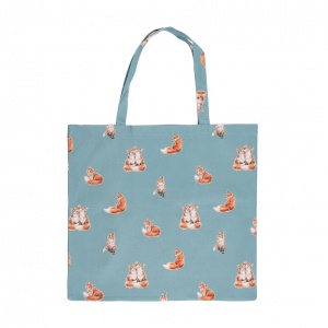 Wrendale Designs Bright Eyed And Bushy Tailed Fox Foldable Shopping Bag